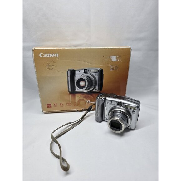 Canon PowerShot A720 IS (8.0MP) Digital Camera - Tested & Working - Picture 1 of 16